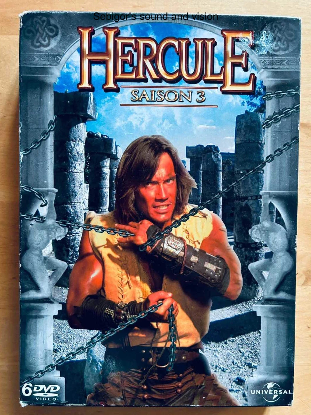 Coffret 6 DVD série Hercule saison 3.